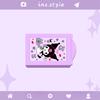 kawaii  magic box cinnamoroll kuromi eraser storage box kids cute student my melody cartoon children toys small gift pvc