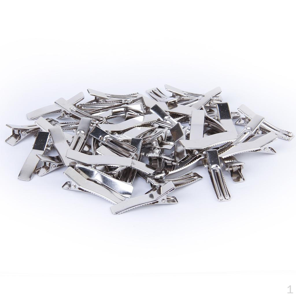 

Approx. 50 Double Barrette Hair Clip 35 Mm