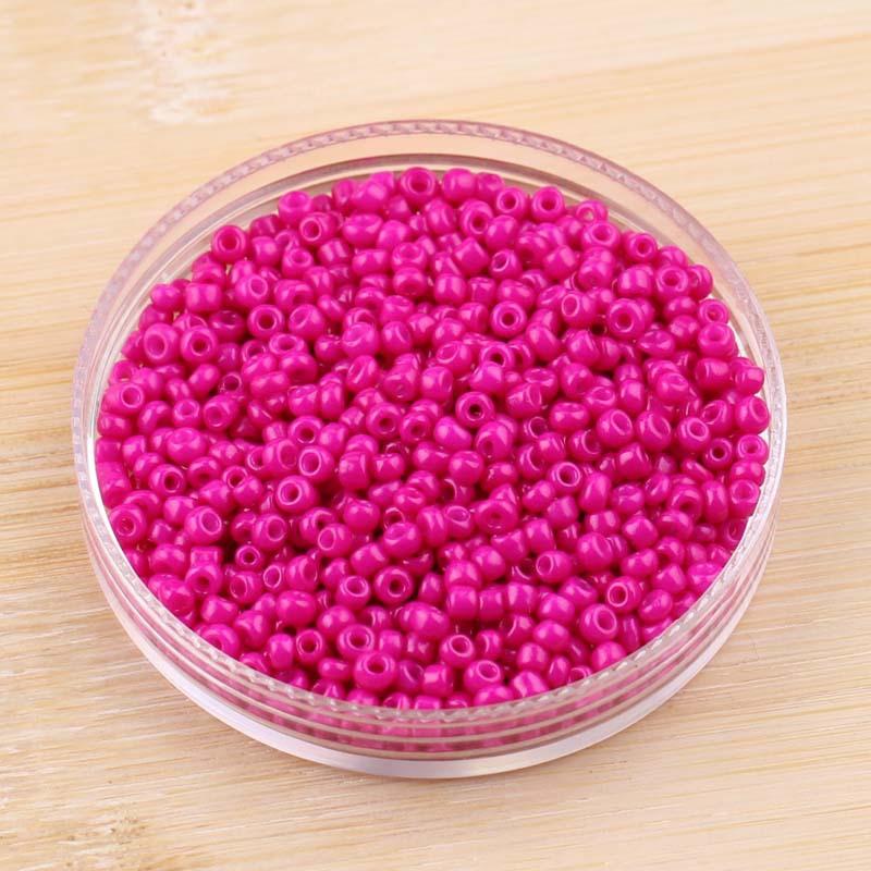 Diy Jewelry Parts Are Made Of Beaded Material 2-4Mm-5Mm Solid Color Rice Bead Ceramic Electric Earrings, Bracelets And Necklaces.