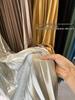 European & American Women's Metallic Pleated Midi Skirt - Spring/Summer Collection