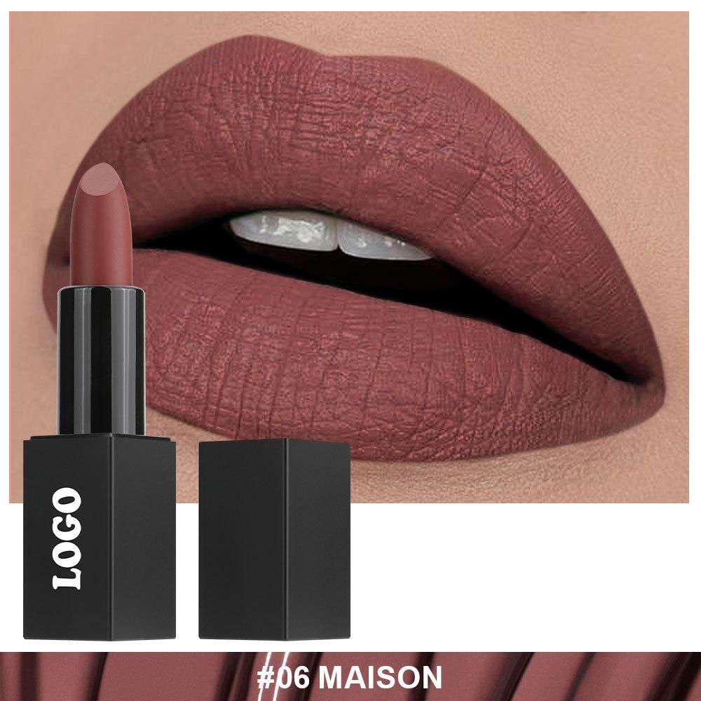 Matte Long-Lasting Non-Stick Lipstick for Cross-Border Beauty
