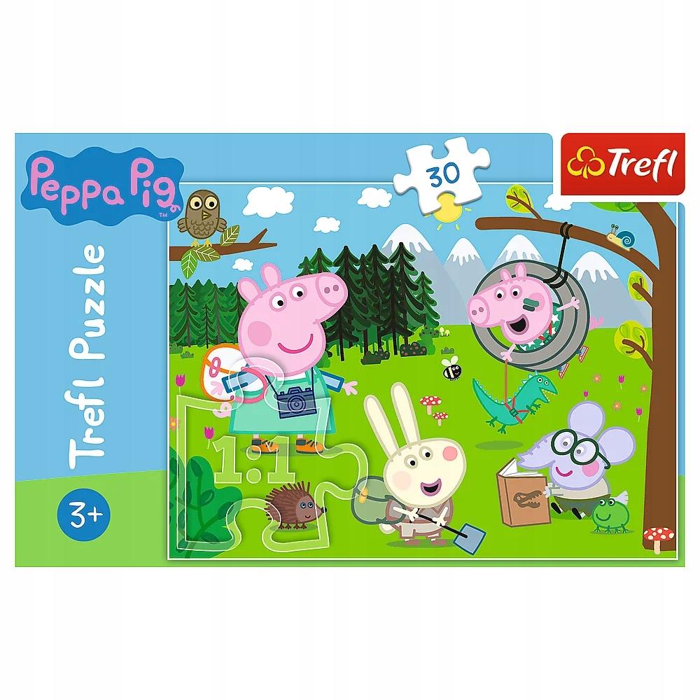 PUZZLE 30 LEŚNA WYPRAWA PEPPA PIG 18245
