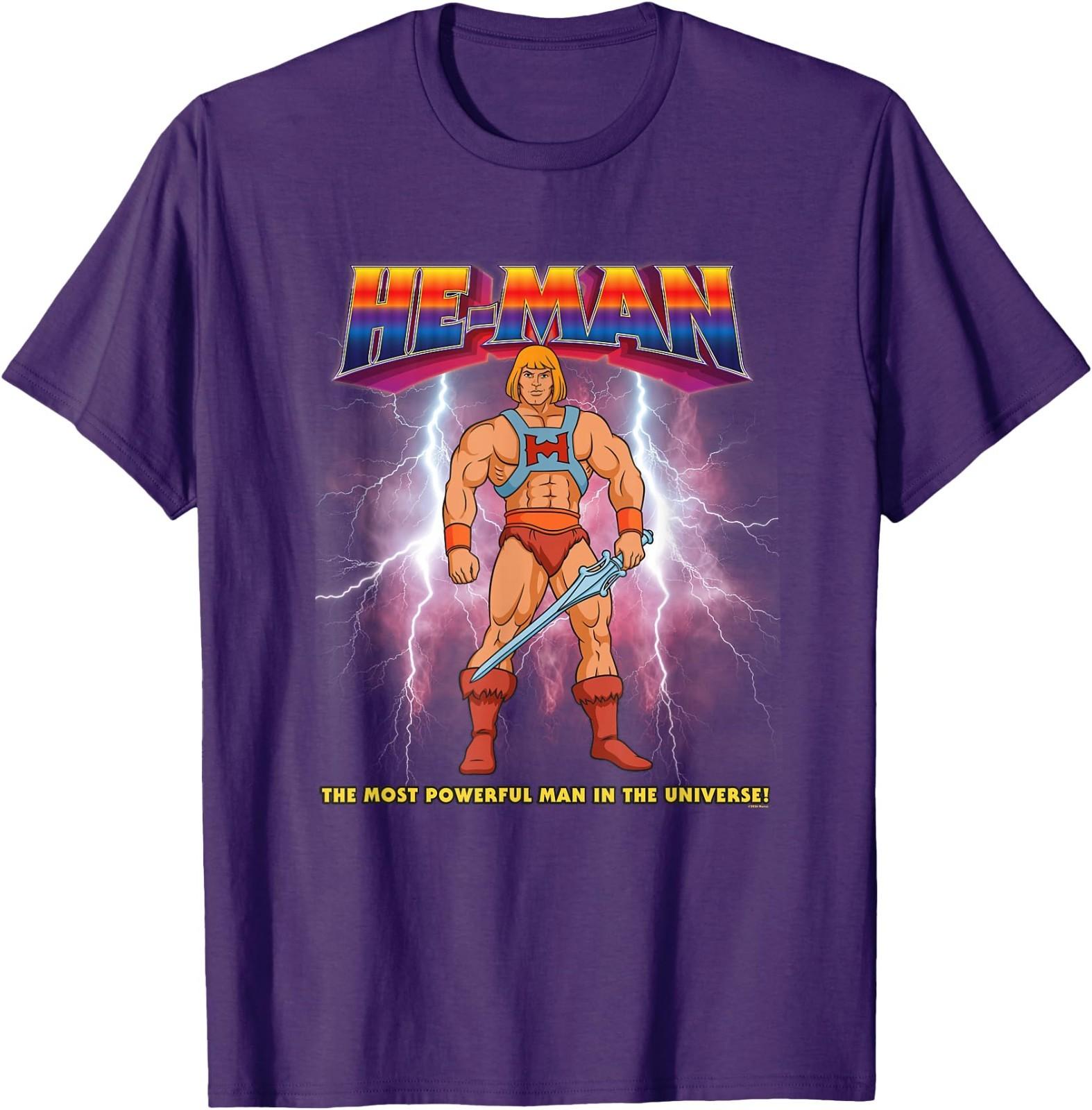 He-Man The Most Powerman Man in The Universe T-Shirt S разноцветный