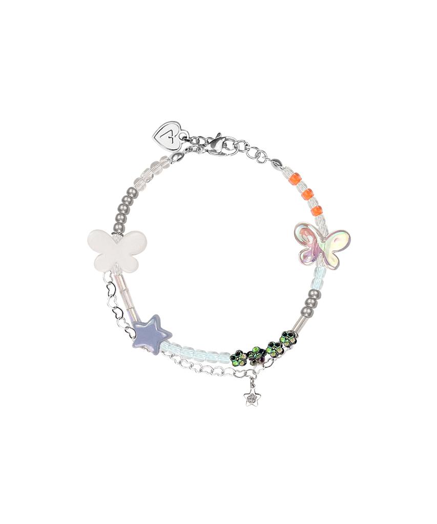 Vvv Spring Bead Chain Bracelet