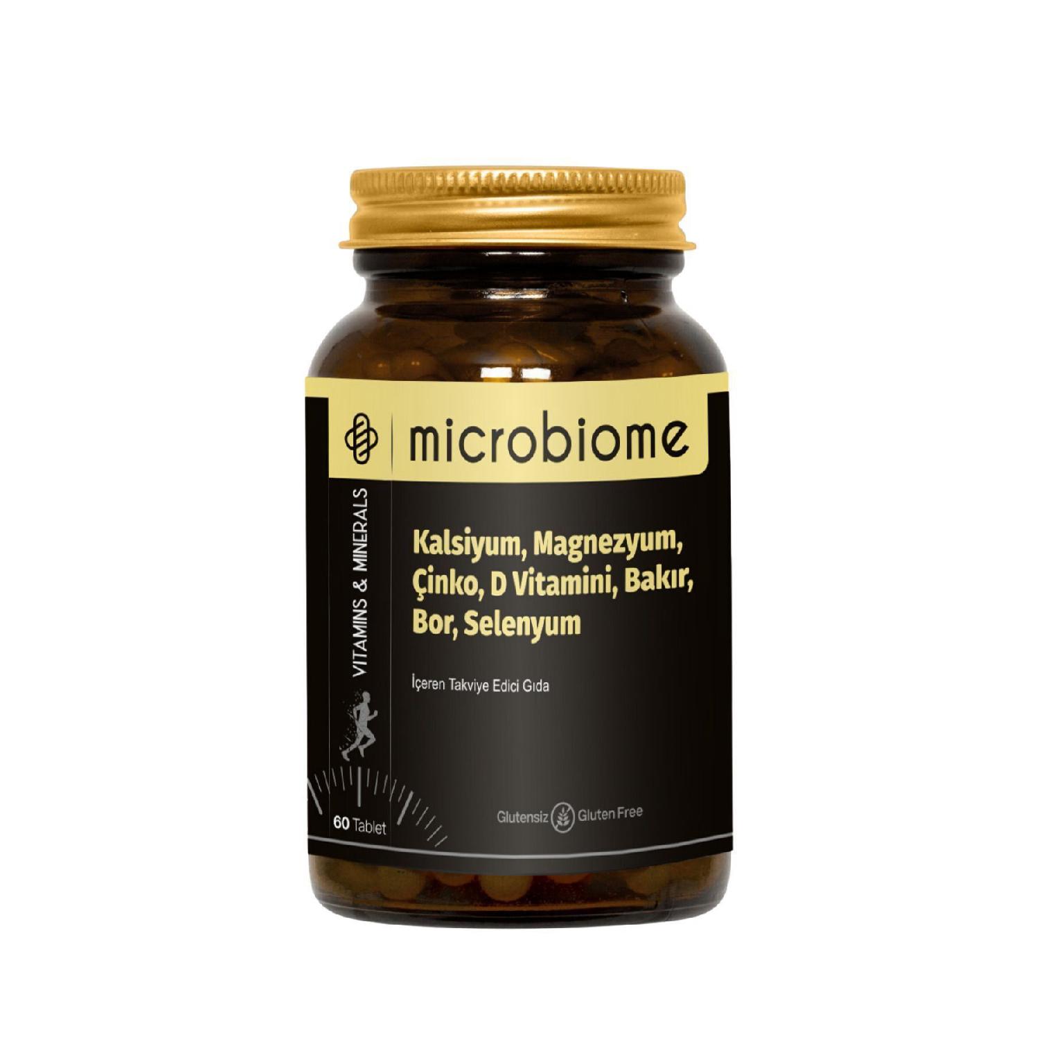 

Calcium, Magnesium, Zinc, Vitamin D, Copper, Boron, Selenium 60 Tablets