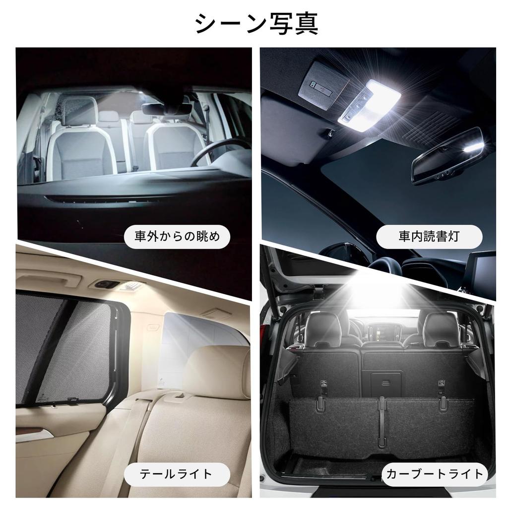 VEAGIA T10 31mm LED T10 LED Room Lamp Pack of