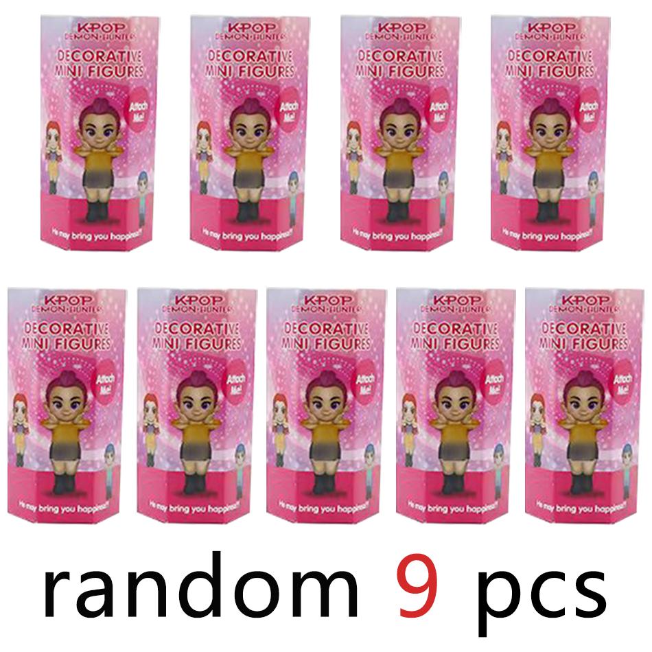 New Kpop Demon Hunters Sonn Angel Series Box Rumi Zoey Mira Rumi Figure Monster Hunt Girl Group Toy Phone Decoration Fans Gift