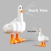 Newcomer 5 Yuan Off: Funny Resin Duck Desk Ornament – A Quirky Gift for Friends & Classmates