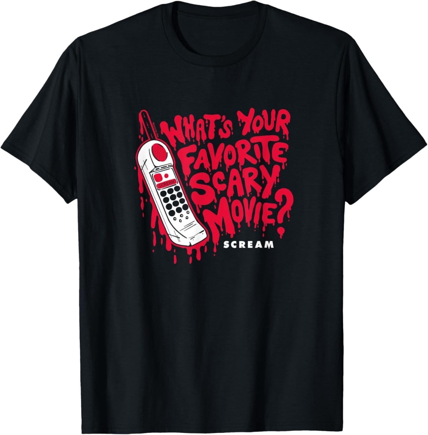 Scream - Favorite Scary Movie Unisex T-Shirt S