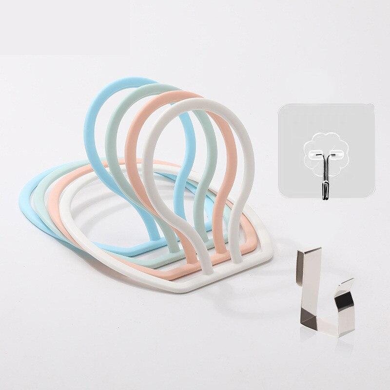 4/6pcs Baseball Cap Door Hanging Rack Hat Display Holder Door Closet Clothes Scarf Towel Round Storage Shelf Home Organizers