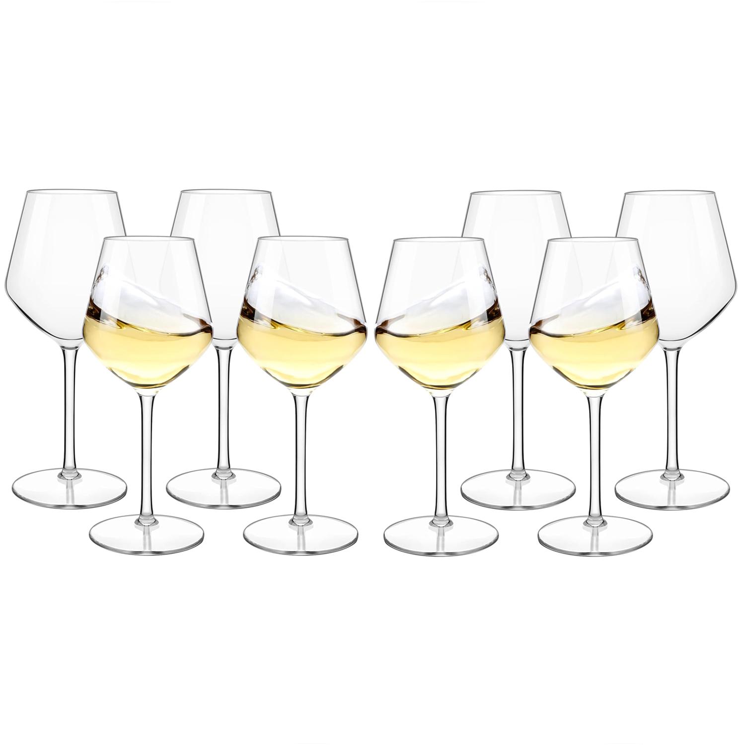 

14 унций 4/8 шт. набор из пластиковых бокалов для вина Tritan, небьющиеся бокалы для вина для плавающего бассейна/у бассейна/кемпинга/Рождества/вечеринки