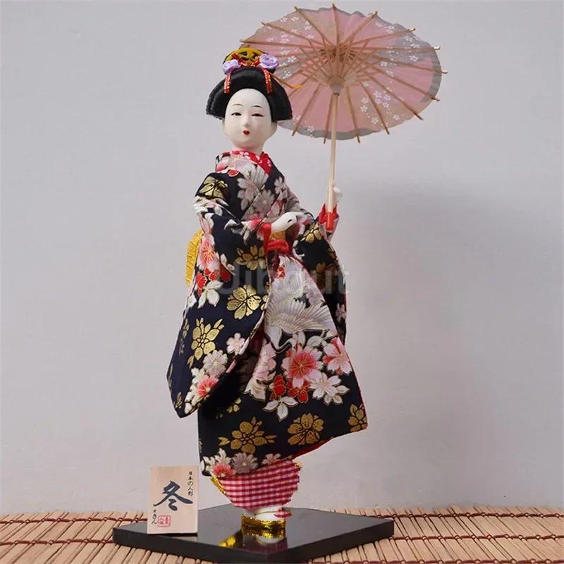 Gejša japonské kimono panenka loutka mořské plody sushi obchod restaurace vyzdobit nástroj roztomilá hračka ozdoba ozdoby dárky řemesla 1-28