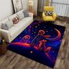 Magical Starry Night Carpet suitable as a non-slip mat for the living room or bedroom sofa