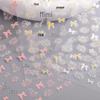 Gold & Silver Firework Nail Art Stickers - Flat Back Adhesive for DIY Nail Craft