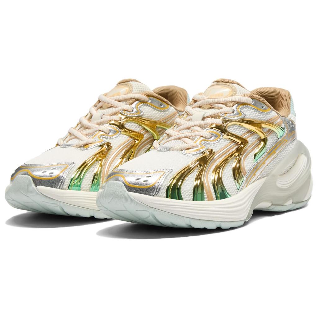 Puma  Inverse Shimmer Women Sneakers Gold Warm-White Archive-Gold 402972-01