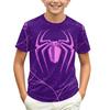 Kids' Short Sleeve Neck T-Shirt with Graphic Print for Casual Daily Wear