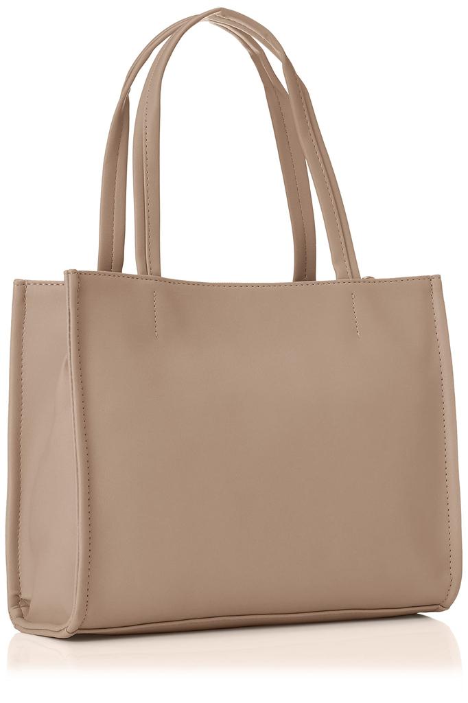 Lanoe G Carrier Tote Bag, Synthetic Leather, with Side Pockets, 37280, Women's, Oak