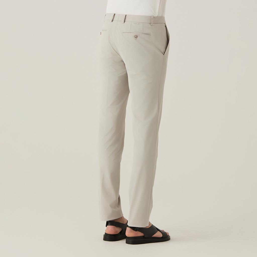 FERRAROMILANO Slim Fit Stretch Pants L/Grey (Am0Fbpc20232)