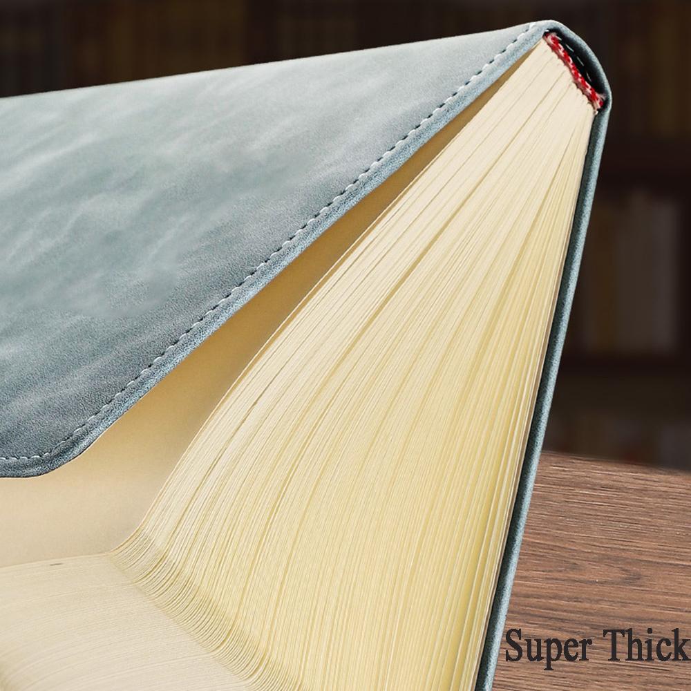 Super Thick Business Work Diary Notebook 2021 Notepad A5 Journal Notebook Leather Schedule Book