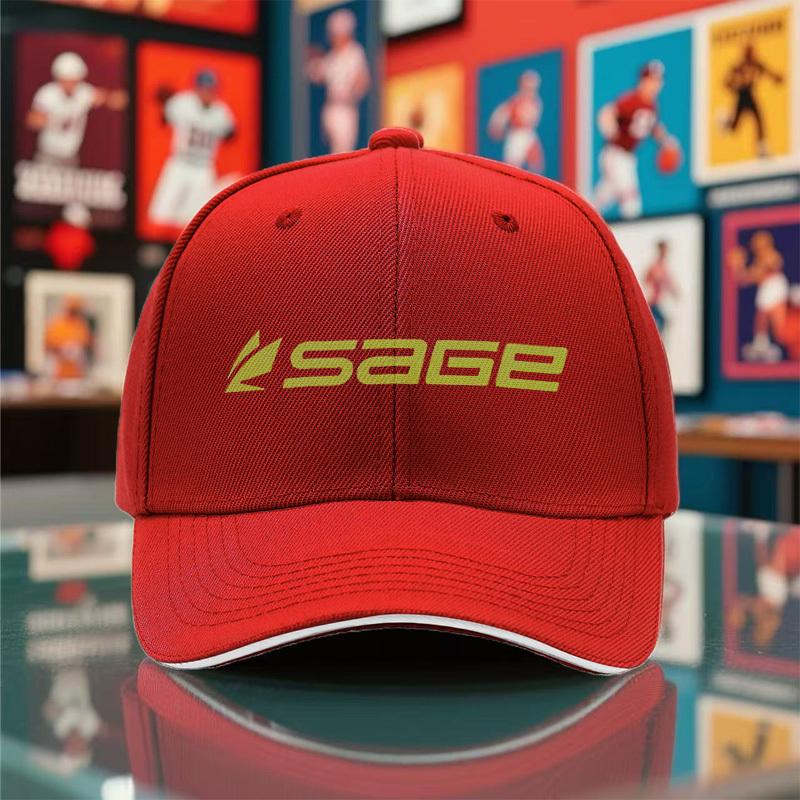 

1pc of The New 2025 Summer And Autumn Lightweight Baseball Cap for Men And Women Featuring Sage Brand Prints One Size