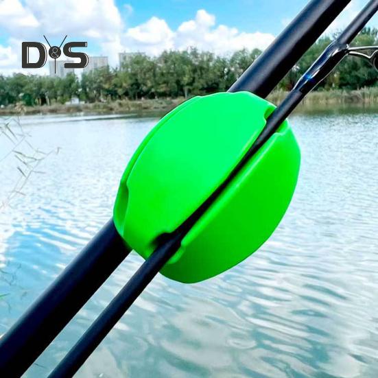 2/3Pcs Fishing Rod Fixed Ball 4/5/8/9/10MM 5 Holes Scratch Free Reusable Fishing Pole Protector Clip Fixing Tools Fishing Accessories