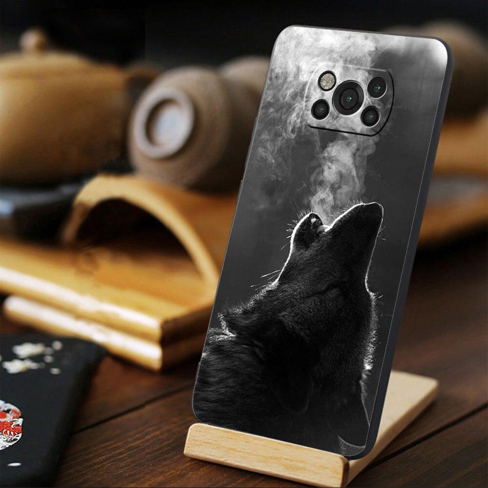 Beast Lion Wolf Print Celulares Fundas For Xiaomi POCO 11T 10T F3 MI 11 Lite F4 GT X3 NFC M4 Pro 5G 9T M3 X4