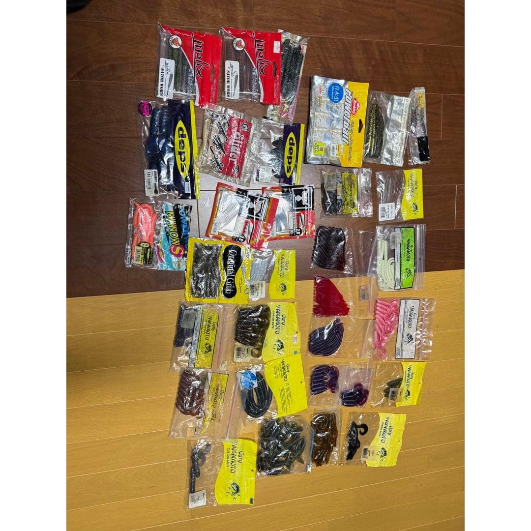 Used Gary Yamamoto Soft Lure Set