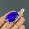 Blue Sapphire Pendant 925 Sterling Silver Pendant Blue Sapphire Gemstone Jewelry
