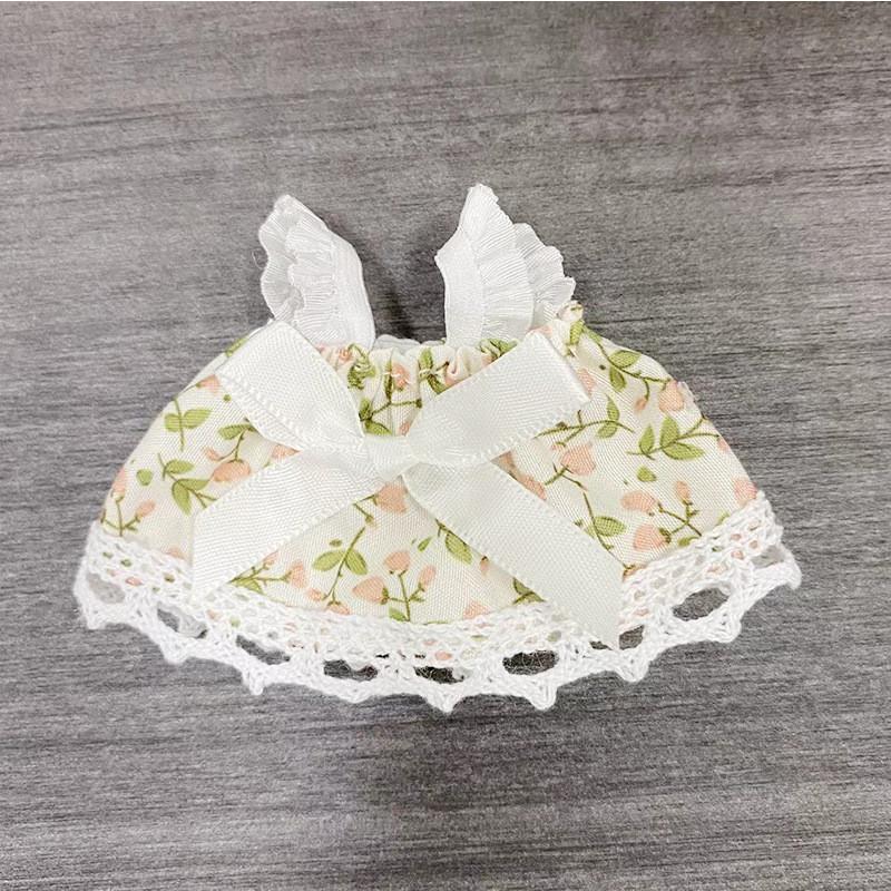 Stylish Doll Mini Outfits Striped Overalls Featuring Various Colorful Patterns