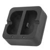 Dual Charger for Video Doorbell Plastic Charger for Doorbell Batteries with 2 Charging Port