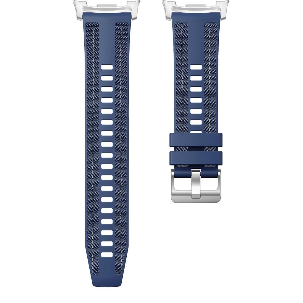 Per Samsung Galaxy watch 8 Classic 46mm 44mm 40mm Cinturino di Ricambio Correa Sportivo Braccialetto in Nylon+Silicone Per Galaxy Watch Ultrta 47mm 2025 Fascia