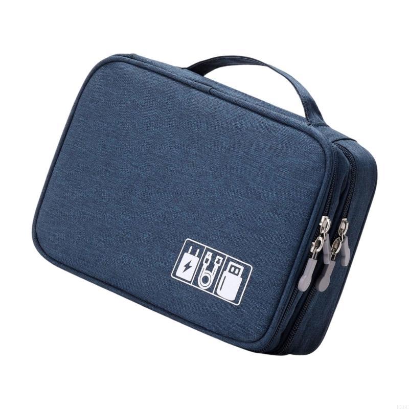 Reinforced Oxfords Cloth Multi Compartment For Electronics Beauty Essential Storage HX6C