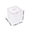 Transparent storage box, laundry bead storage box, storage container for hair rings and hair clips, desktop misllaneous box