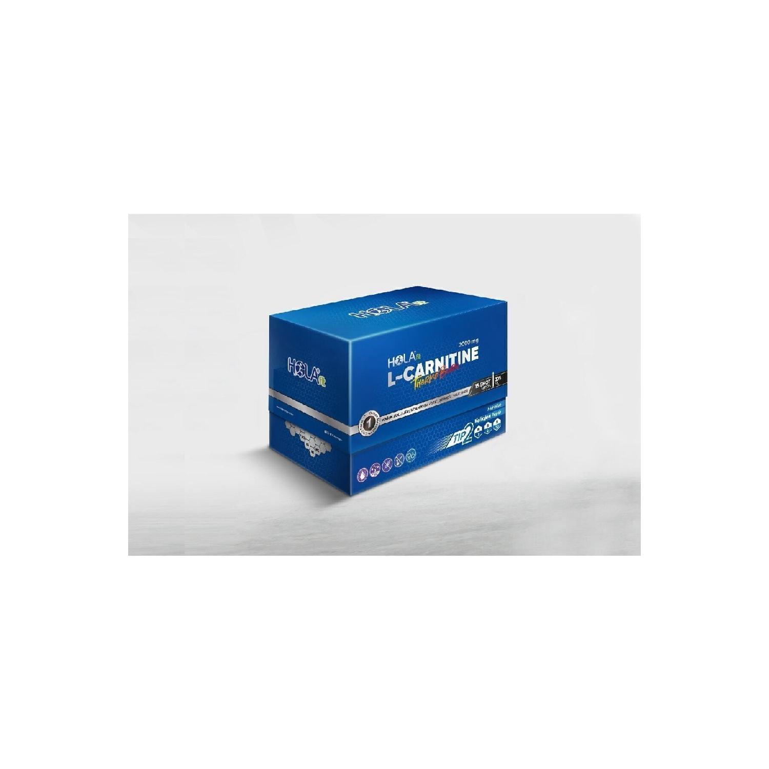 

Hola Fit L-carnitine 2000 Mg Type2 Collagen / 15 Shots Forest Fruit