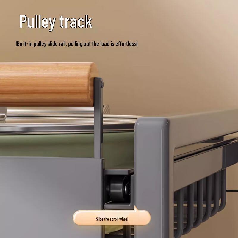 Ausziehbarer Stauraum unter der Spüle