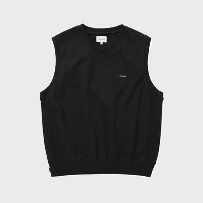 ThIs Is NeVer That  Fw24  T.n.t. Classic Hdp V Neck Vest Black