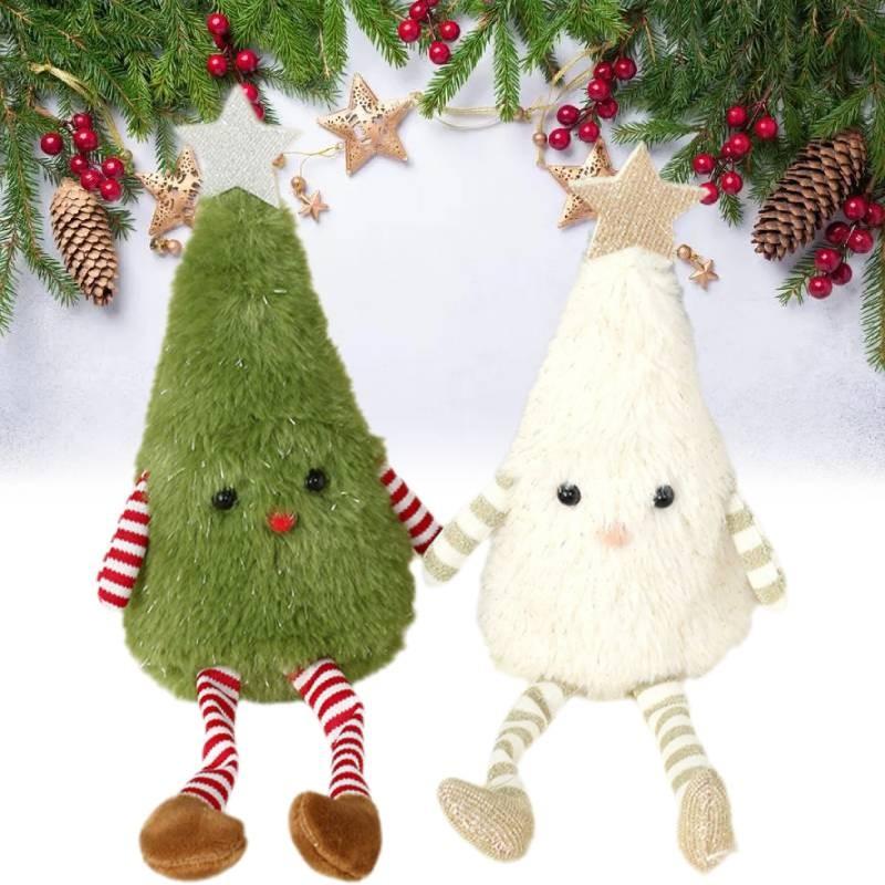 Plush Christmas Tree Toys Cartoon Plants Fill Doll Garnish Ornament Gift Party