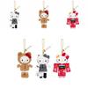 Cute Leg Long Cat Little Bear Long Leg Kimono Cat Plush Toy Pendant