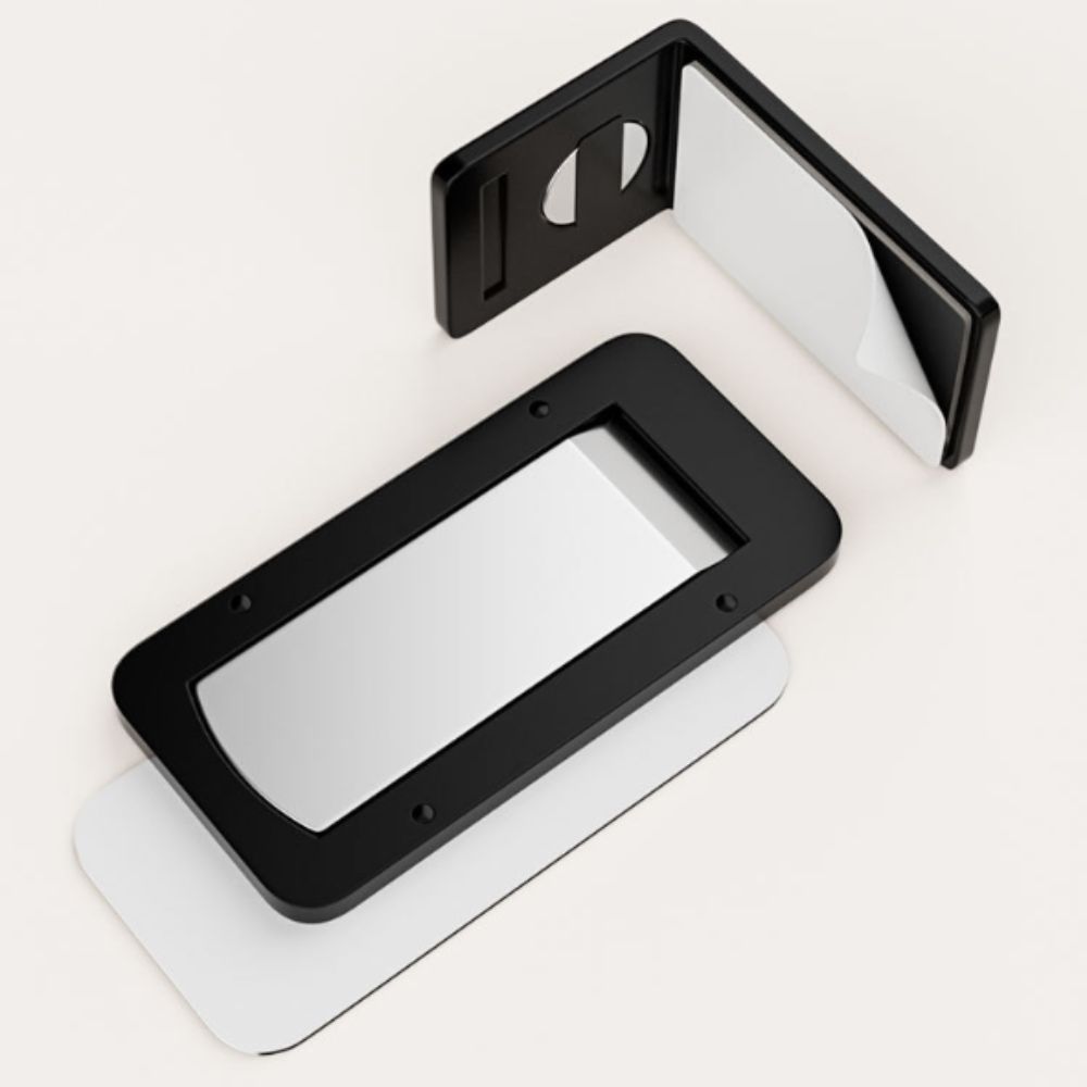 Stainless Steel Ultra Thin Door Stopper Ultra Thin Strong Magnetic Invisible Door Stopper Anti-collision Aluminum Alloy