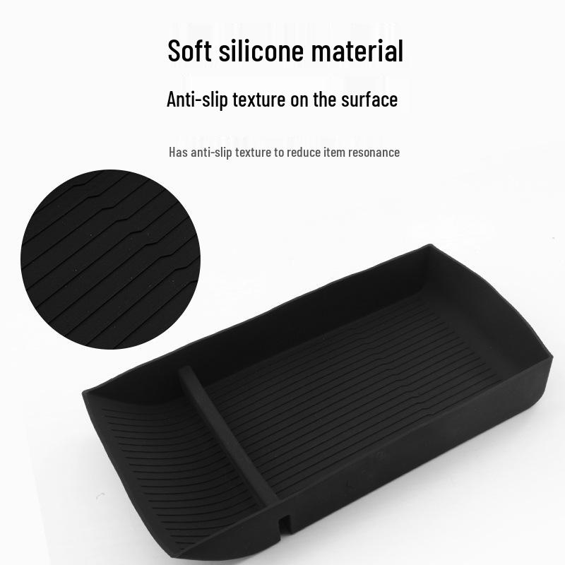 Tesla Model Y (2023-2026) Silicone Console Storage Box