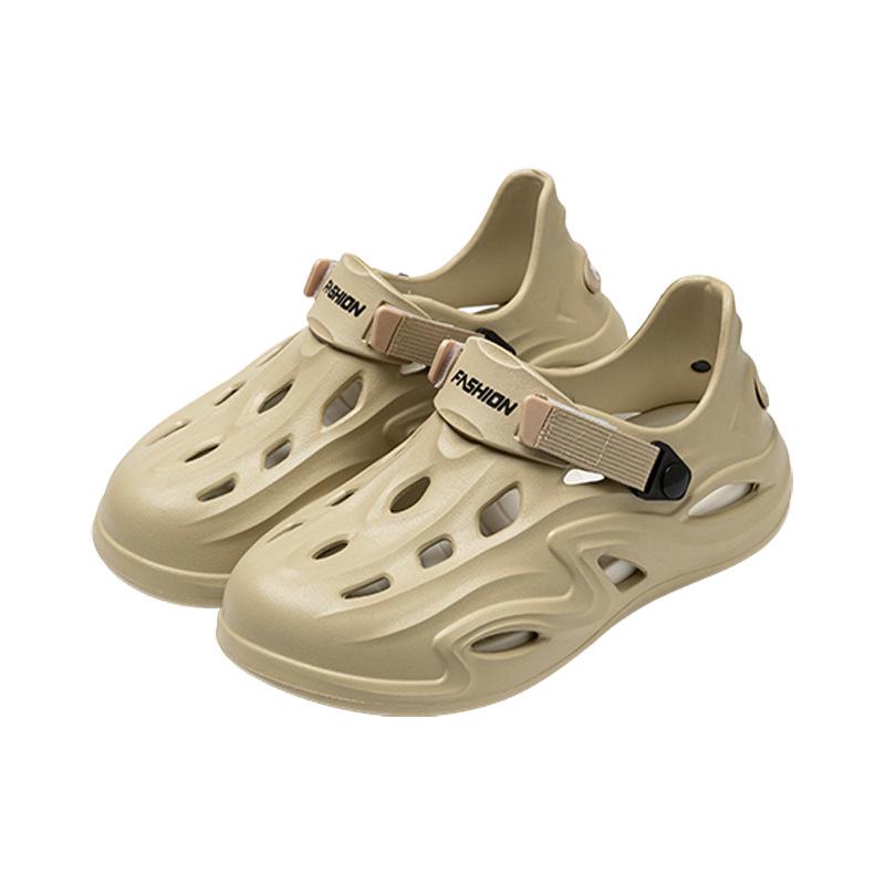 Men's Thick-Soled Non-Slip Clogs for Driving, Fishing, and Outdoor Beach Wear