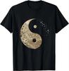 Yin Yang Symbol Tao Taijitu Yoga Peace Love T-Shirt Chinese Yin-yang Bagua Tai Chi Clothing Tops  T Shirts for Women Unisex Camisetas
