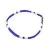 NEUNZEHN ZWEI BLAUE STRIPE PERLEN ARMBAND