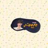 BTS Mitgliederfoto Schlaf-Augenmaske, Bangtan Boys Aufdruck Verdunkelungs-Augenbinde, Kpop ARMY Fans Reise- & Ruhe-Accessoire