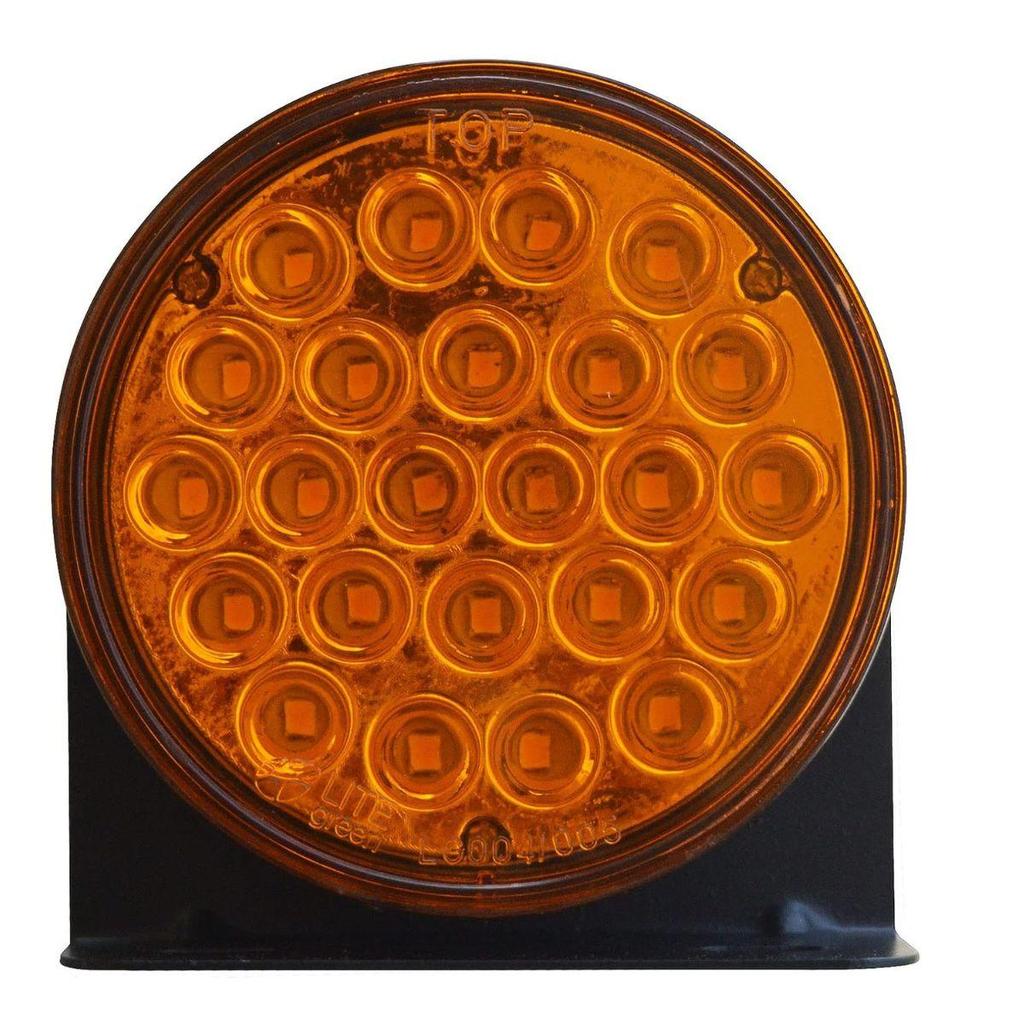 Pair of Amber LED Turn Signal & Tail Light Assembly | 24V | Universal Fit for Tractor, ATV, UTV, Trucks, Golf Carts, Trailers, Cars & Buses