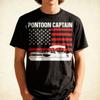 Cool Pontoon Captain Art For Pontoon Boat Captain Unisex T-Shirt
