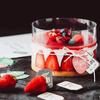 Stainless Steel Telescopic Mousse Ring Mold Anti-rust Adjustable and 1 Roll Thickened Cake Edge Transparent Cake Collar