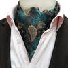 Men's Wide Tie Large Pattern Snood Scarf
