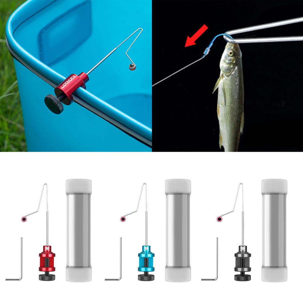 Security Fish Hook Disconnect Device Fish Hook Quick Remover with Storage Tube Fishing Disgorger Fishing Hook Remover