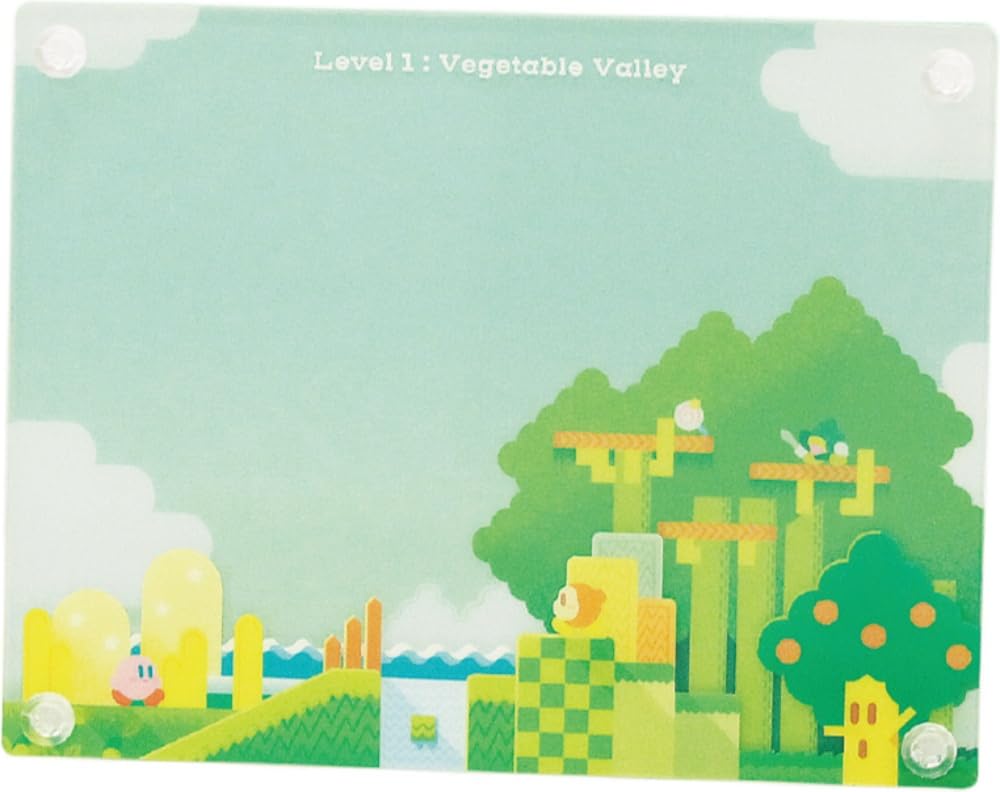 Factory Kirby Acrylic Photo Frame Vegetable Valley T's LV.1 HK-5541890L1